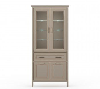 Шкаф-витрина Классик REG2W2D1S с подсветкой