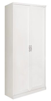 Шкаф детский Мишель 2-ств без зеркал белый матовый