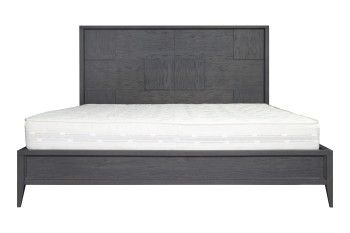Кровать двуспальная Сидней 160х200, дуб графит