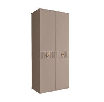 Шкаф 2-х дверный Bogemia Fillini (Мокка/Золото) БМШ2/2(Fi)