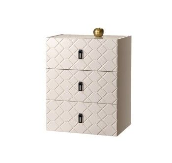 Комод Bogemia Fly Farfalle (Слоновая кость) (Lakobel/Черный) БМКМ-1