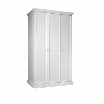 Шкаф 3-х дв. для платья и белья (без зеркал) Амели дуб АМШ2/3