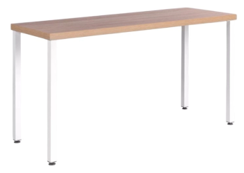 ИНГАР стол письменный ИКЕА / IKEA 2/ТТ 140x75x55, дуб беленый/белый