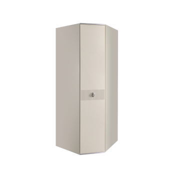 Шкаф угловой Римини СОЛО (Слоновая кость/Серебро) РМШУ2/1(s)