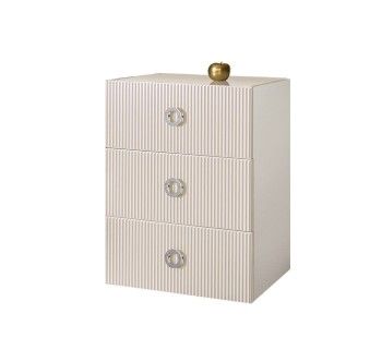 Комод Bogemia Fly Fillini (Слоновая кость) (Lakobel/Хром) БМКМ-1