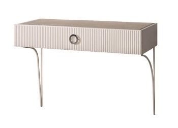 Стол туалетный (консоль) Bogemia Fillini (Слоновая кость) (Lakobel/Хром) БМСТ-1(FI)