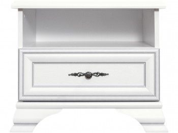 Тумба прикроватная Кентаки KOM1S белый