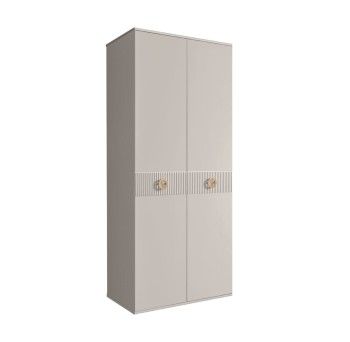 Шкаф 2-х дверный Bogemia Fillini (Шелк/Золото) БМШ2/2(Fi)