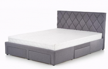 Кровать Halmar BETINA 160 (серый)