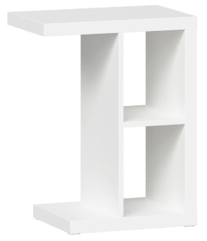 ЛАКК / ЭНКЕЛЬ Приставной стол ИКЕА / IKEA Т, тамбурат, цвет белый