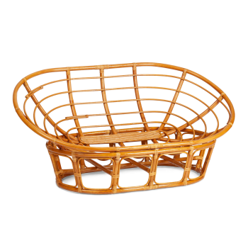 Диван MAMASAN/МАМАСАН 23/02 W/без подушки, 169х102х80 см, Pecan (орех)