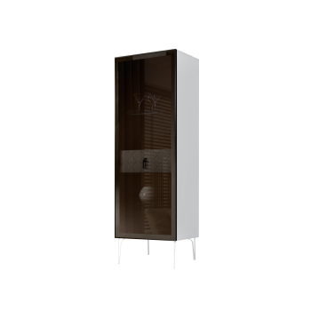 Витрина Bogemia Farfalle (Белый/Черный) БМВ1-1С(Fa)