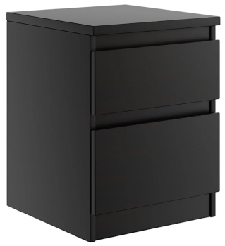 КАСТОР (KULLEN) тумба ИКЕА / IKEA 2 ящика Дуб Венге