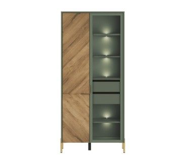 Витрина Сиена REG1W1D с подсветкой