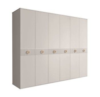 Шкаф 6-ти дв. Bogemia Fillini (Шелк/Золото) БМШ2/6(Fi)