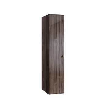 Шкаф 1-но дверный Римини (Орех империя/Золото) РМШ2/1