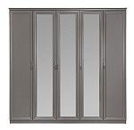 Шкаф Мишель Лайт 5-дверный серый камень | изображение 1