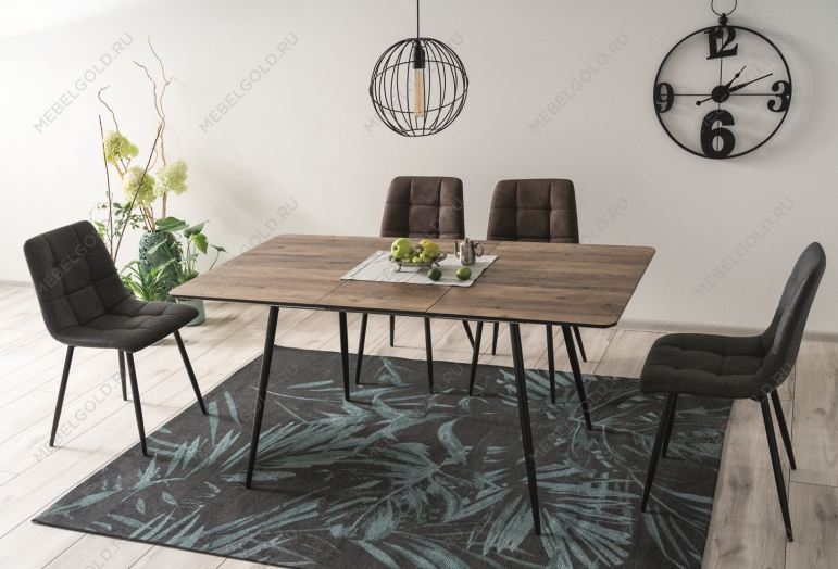 Стул кухонный Signal LOOK (коричневый/черный мат) | изображение 3