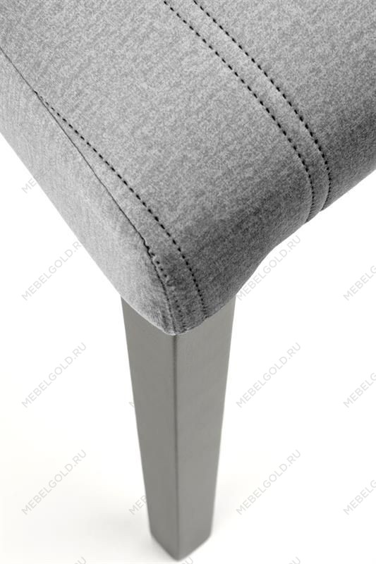 Стул кухонный Halmar DIEGO 2 (светло-серый/черный) | изображение 5