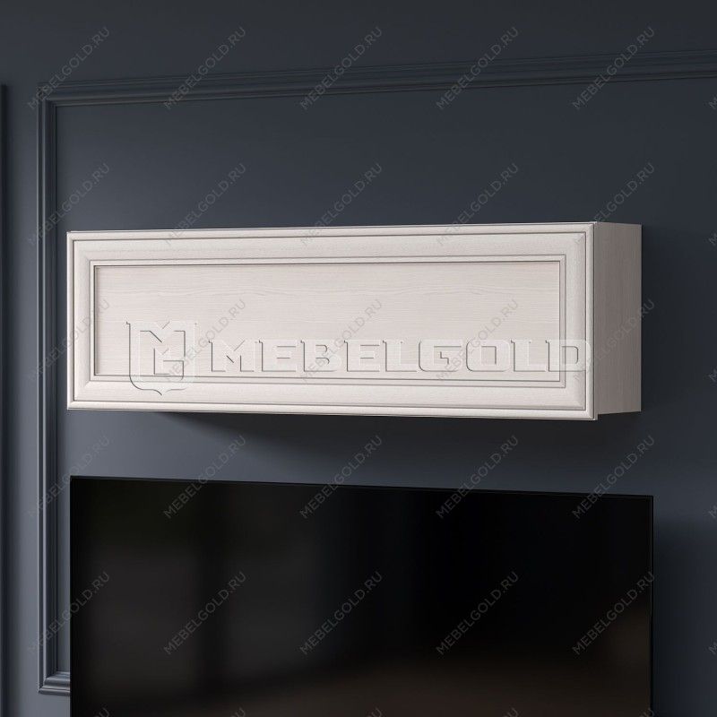 Полка навесная Тиффани 1D вудлайн кремовый | изображение 2