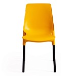 Стул GENIUS (mod 75) желтый/черные ножки | изображение 4