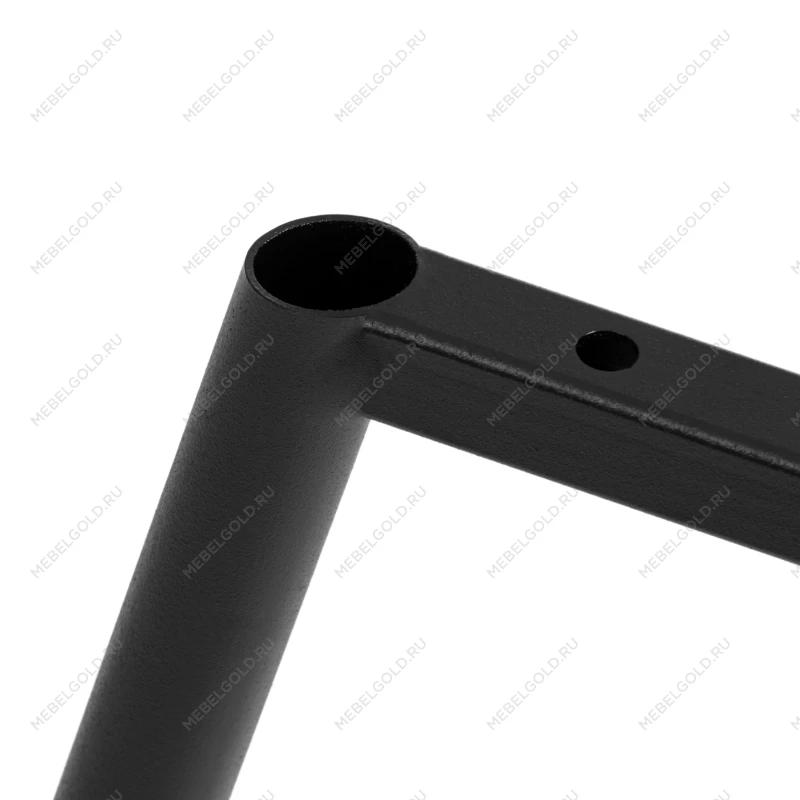 Стул обеденный La Rousse, NEW, флок, серый/черный, 29, 45x55x93 см | изображение 12