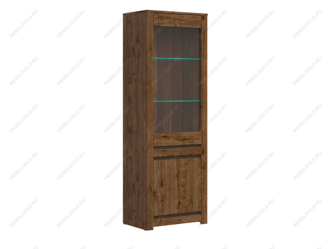 Шкаф с витриной Када REG1W1D с подсветкой | изображение 1