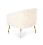 Кресло Halmar GRIFON (кремовый/золотой) | изображение 5