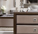 Тумба прикроватная Коен KOM1S Венге/Штрокс (NEW) | изображение 1