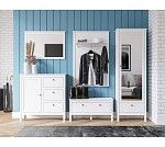 Зеркало Ева (Хельга) LUS/90 белый | изображение 5