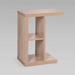 ЛАКК / ЭНКЕЛЬ Приставной стол ИКЕА / IKEA Т, тамбурат, дуб беленый | изображение 1