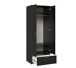 БРИМНЭС / СИРИУС Шкаф двухстворчатый ИКЕА / IKEA с выдвижным ящиком Дуб Венге | изображение 2