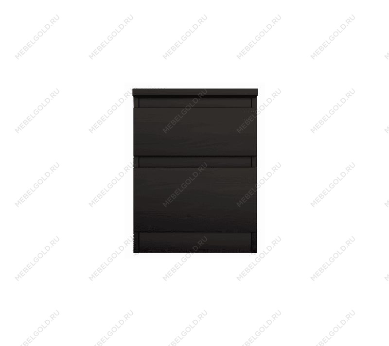 КАСТОР (KULLEN) тумба ИКЕА / IKEA 2 ящика Дуб Венге | изображение 1