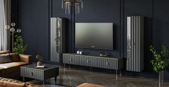 Гостиная Лоренсо (Графит) 1