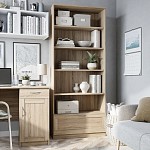 БРИМНЭС / СИРИУС Стеллаж ИКЕА / IKEA 1 ящик 78х190 сонома | изображение 4