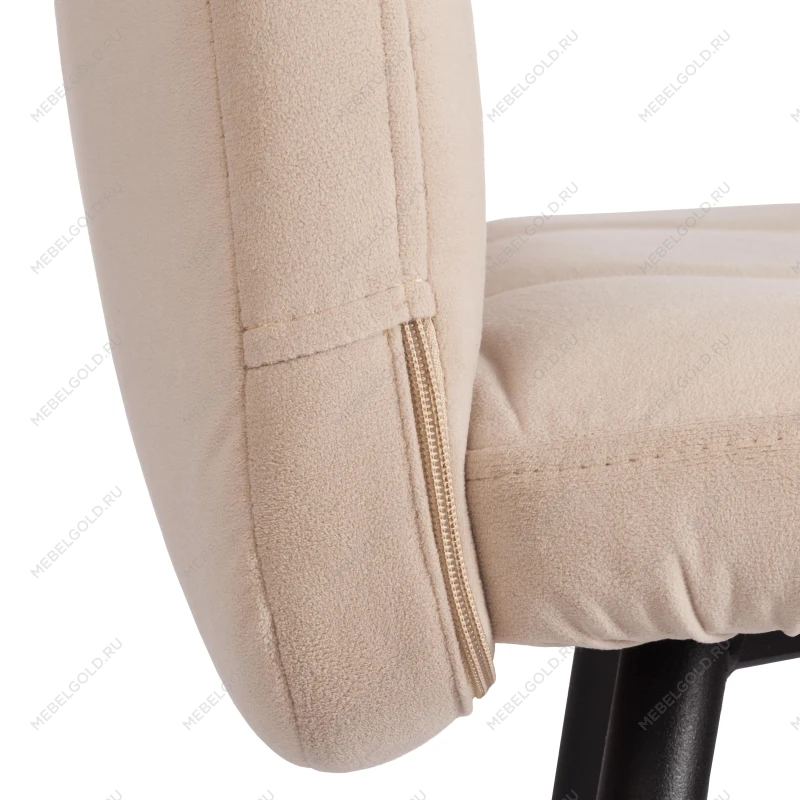 Стул обеденный Medeo, LT, флок, бежевый/черный, 7, 45х56х89 см | изображение 8