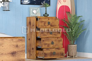 Лобня - Комод Индиана JKOM4S/50 дуб саттер