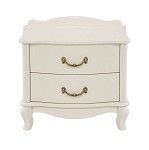 Тумбочка прикроватная Джульетта 2 ящ. (молочный дуб ) | изображение 1