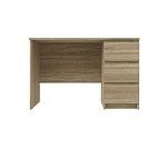 КАСТОР (KULLEN) стол письменный ИКЕА / IKEA 3 ящика 116х65 сонома | изображение 1