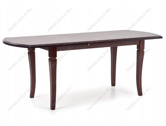 Стол обеденный Halmar FRYDERYK 160/240 (темный орех) | изображение 3