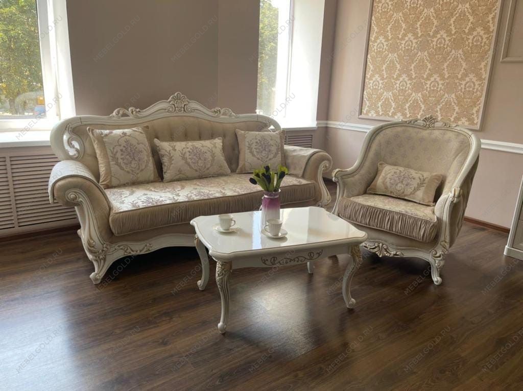 м. Марьина Роща - Кресло Мона Лиза белый глянец | изображение 5