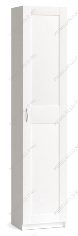 Шкаф МАКС однодверный узкий, ДСП, цвет белый