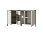 Тумба-витрина с подсветкой Далия KOM1W2D персидский жемчуг | изображение 2