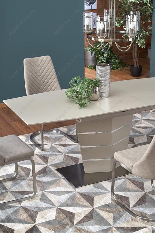 Стол обеденный Halmar SORENTO, раскладной (шампань) | изображение 8