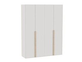 Шкаф 4-дверный с глухими дверями, Аврора (1812*522*2304) Дуб Мария/Кашемир