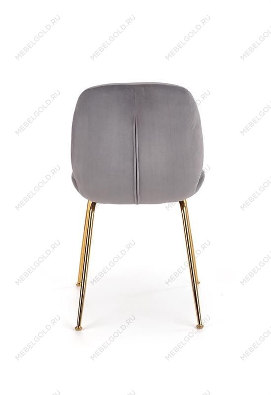 Стул кухонный Halmar K381 (серый/золотой) | изображение 2