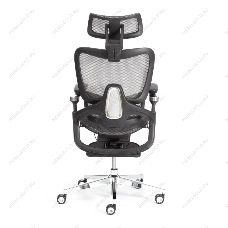 Компьютерное кресло Sakura, сетка, серый | изображение 5