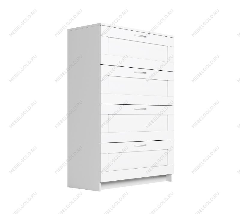БРИМНЭС / СИРИУС комод ИКЕА / IKEA 4 ящика белый | изображение 2