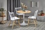 Стол обеденный Halmar STING (натуральный/белый) | изображение 4