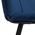 Стул обеденный Asti, TREND, велюр, Blue (синий), 47х54х86 см | изображение 8